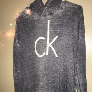 Calvin Klein Hooded Long Sleeve Shirt
